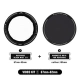 H&Y Filter RevoRing Mist Black 1/4  Portrait Photography Video Kit - H&Y Filter