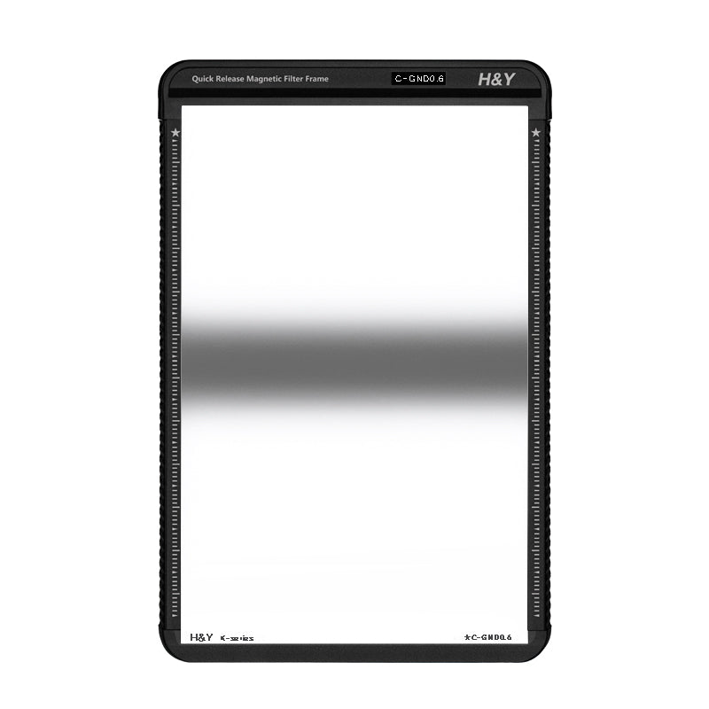 H&Y Filter 100×150mm (Soft/Reverse/Centre/Hard) GND Filter With Frame - H&Y Filter