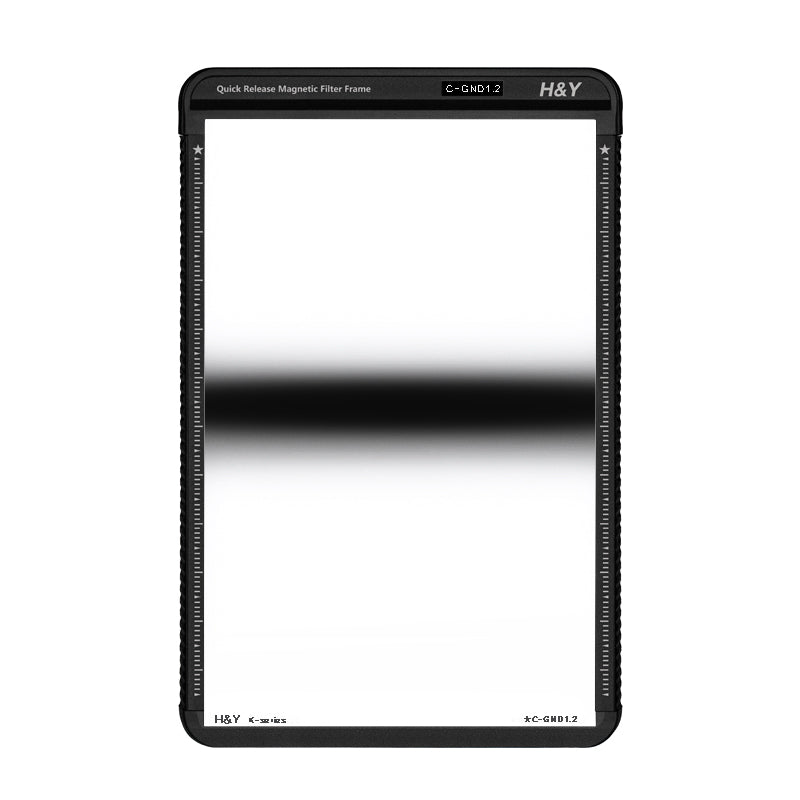 H&Y Filter 100×150mm (Soft/Reverse/Centre/Hard) GND Filter With Frame - H&Y Filter