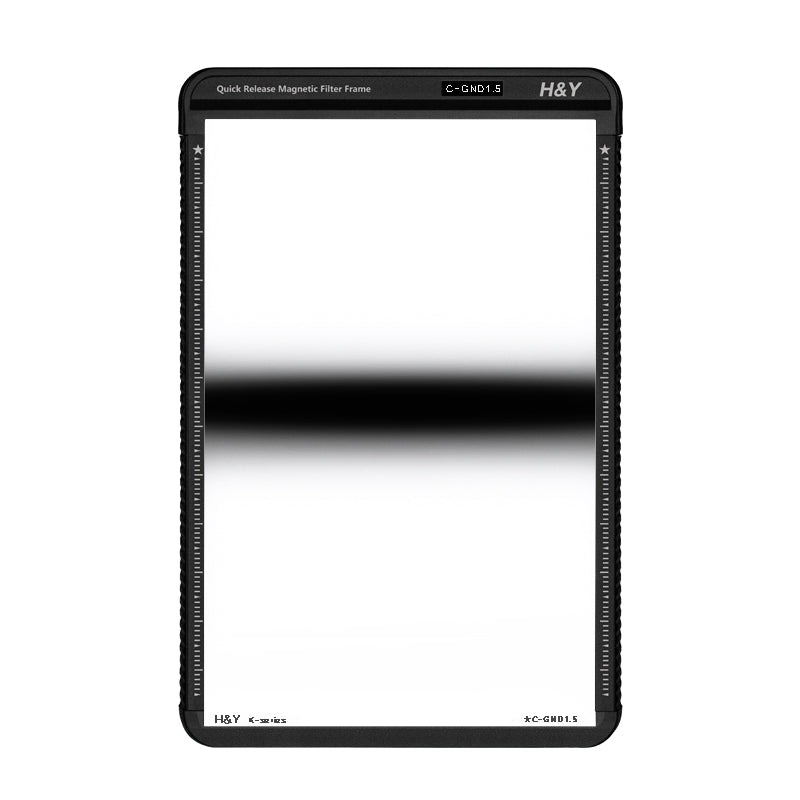 H&Y Filter 100×150mm (Soft/Reverse/Centre/Hard) GND Filter With Frame - H&Y Filter