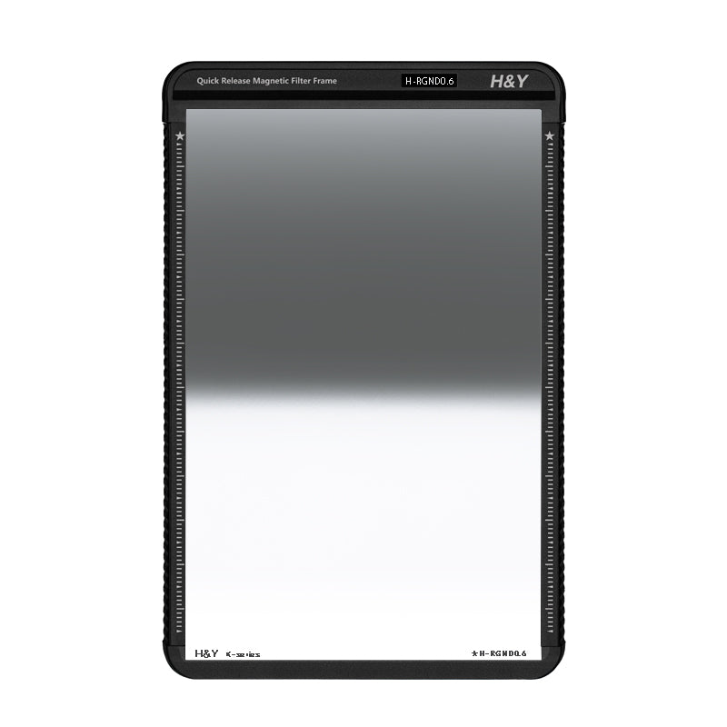 H&Y Filter 100×150mm (Soft/Reverse/Centre/Hard) GND Filter With Frame - H&Y Filter