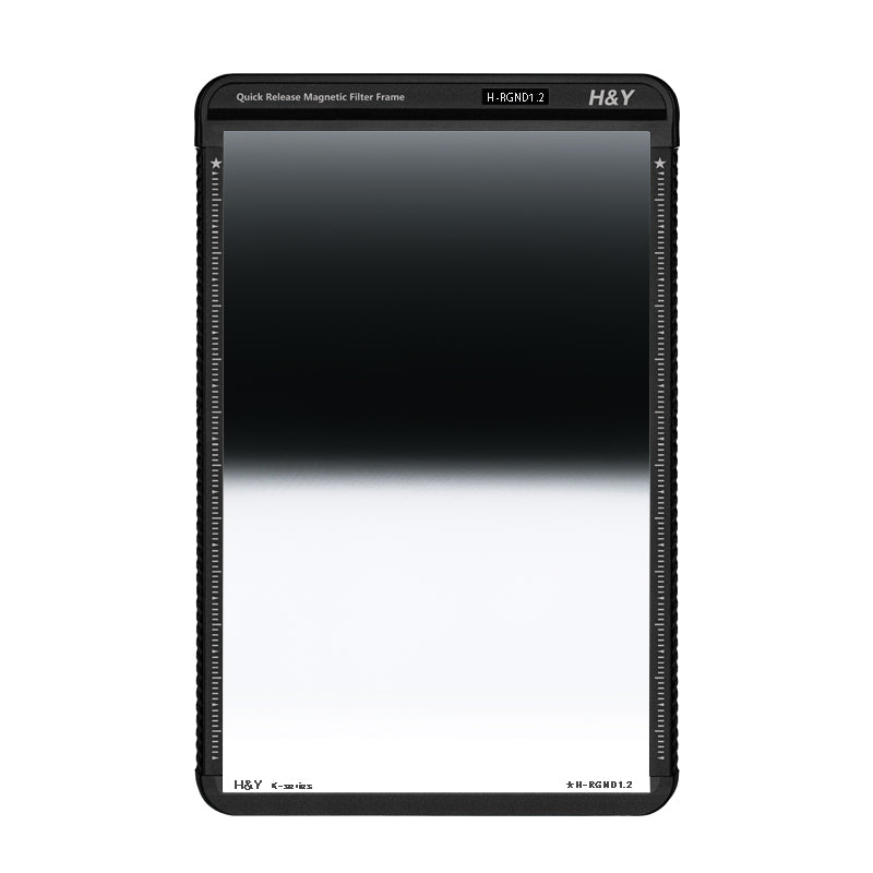 H&Y Filter 100×150mm (Soft/Reverse/Centre/Hard) GND Filter With Frame - H&Y Filter